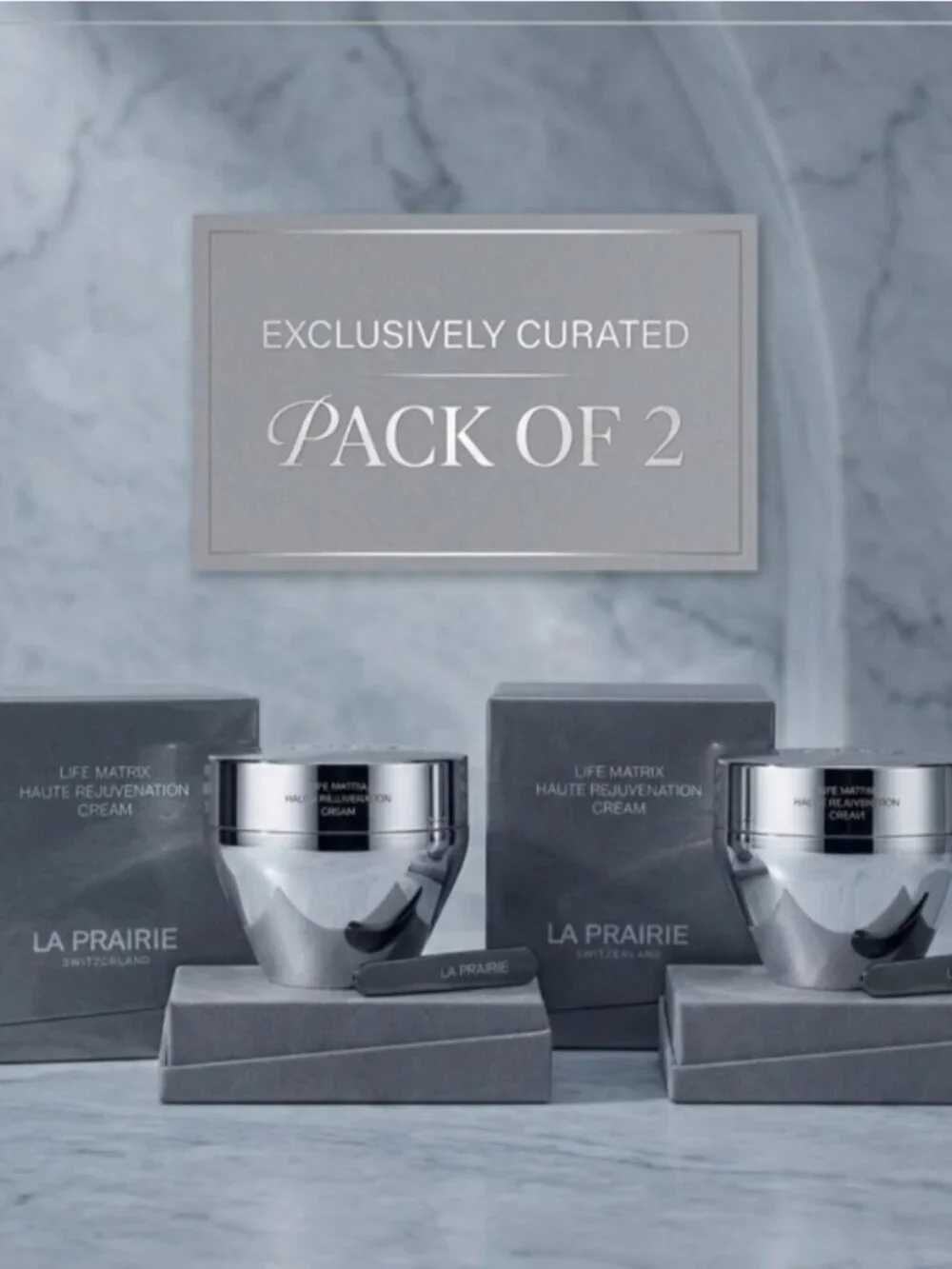Pack of 2 La Prairie Life Matrix Haute Rejuvenation Cream 50ml BRAND NEW SEALED